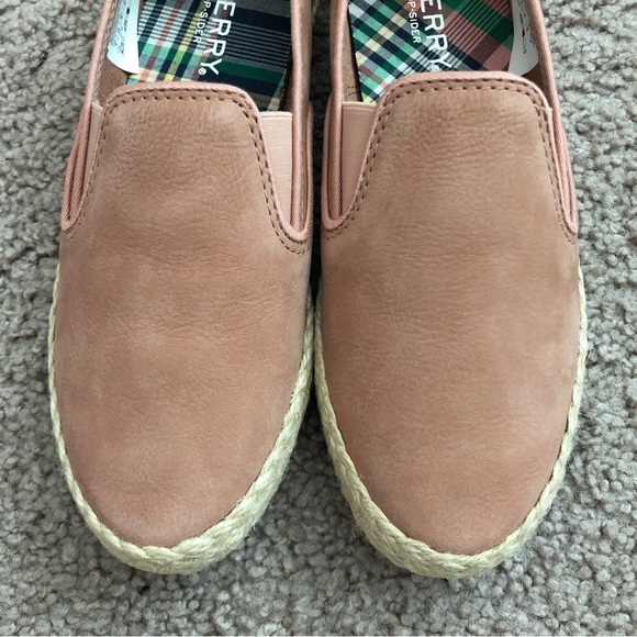 Sperry Blush Suede Comfort Slip On Shoes Womens 5 - Picture 4 of 11